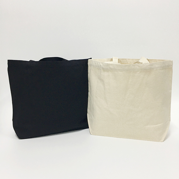 Borse di cotone normali in bianco del sacchetto della spesa della tela del totalizzatore di base personalizzate per la promozione