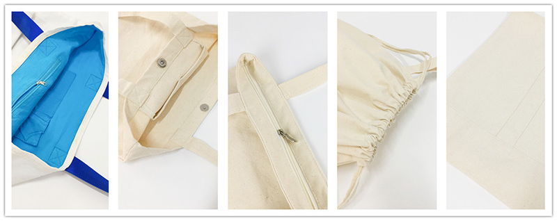 plain cotton canvas bag blank custom print promotional cloth shopper7